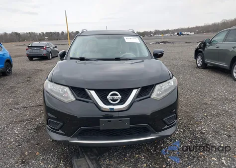 2015 Nissan Rogue Sv z USA, uszkodzony, nr VIN KNMAT2MT7FP582805